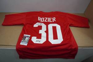 lot 2 image: Mike Rozier Autographed Jersey