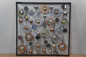 lot 106 image: Metal Wall Art