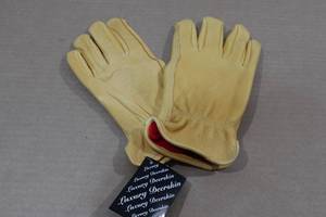 lot 116 image: Deer Skin Work Gloves -Large