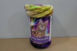 lot 132 image: Wild Frontier 50x60 Plush Throw Blanket