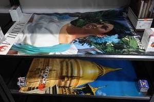 lot 148 image: Vintage Japan Airlines Advertisement Posters