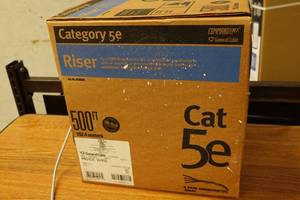 lot 162 image: Category 5e Cable