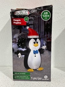 4 Foot Inflatable Penguin