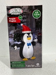 4 Foot Inflatable Penguin