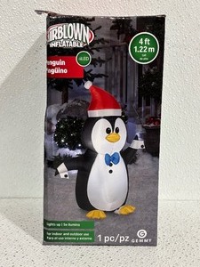 4 Foot Inflatable Penguin