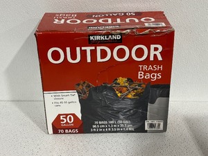 50 Gallon Outdoor Trash Bags