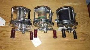lot 534 image: Lot of 3 Vintage Fishing Reels Pflueger