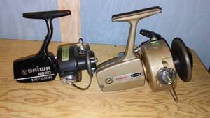 lot 538 image: Lot of 2 Vintage Daiwa Fishing Reels - Model 4290 and Model 7600H
