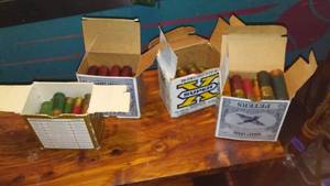 lot 587 image: Collection of Vintage Shotgun Shells, Various Gauges.