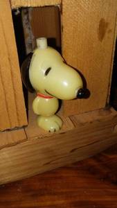 lot 595 image: Vintage Snoopy Bobber and More.