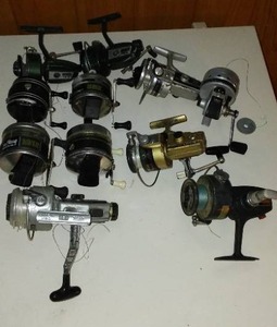 lot 639 image: Collection of 11 Fishing Reels including Zebco, True Temper, and Daiwa