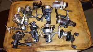 lot 645 image: Fishing Reels - Including Pflueger, Eagle Claw, and Other Brands