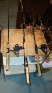 lot 683 image: Fishing Rods with Spinning Reels Shimano