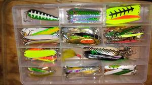 lot 704 image: Assorted Fishing Lures Lot - Colorful Trolling Lures