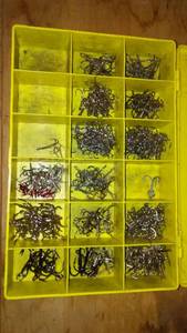lot 710 image: Collection of Assorted Treble Hooks