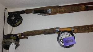 lot 607 image: Fly Fishing Rods and Reels 