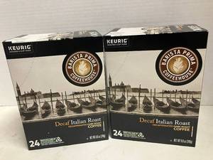 lot 22 image: Italian Roast Decaf K-Cups