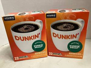 lot 30 image: Dunkin Decaf K-Cups