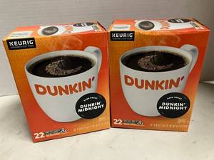lot 31 image: Dunkin Midnight Dark K-Cups