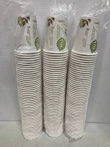 lot 136 image: 8oz Paper Hot Cups