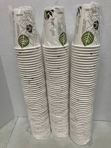 lot 142 image: 12oz Paper Hot Cups