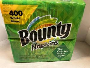 lot 129 image: Bounty Napkins