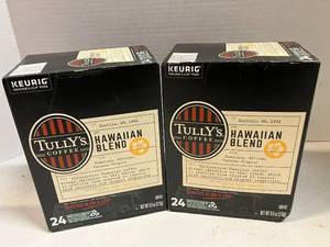 lot 32 image: Tullys Hawaiian Blend K-Cups