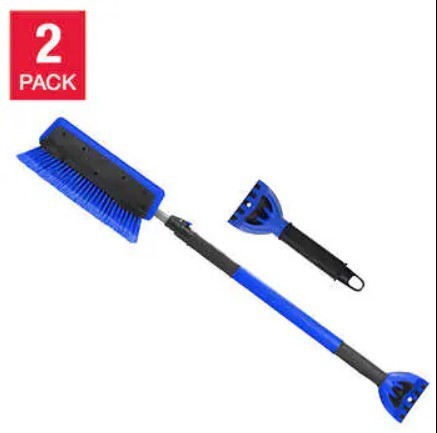 lot 431 image: NEW SubZero 58 POWER-Force Blizzard Snowbroom Combo Pack