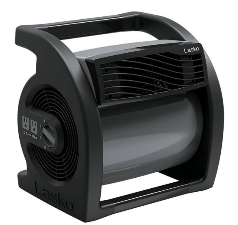 lot 443 image: NEW Lasko Max Performance Pivoting Utility Fan