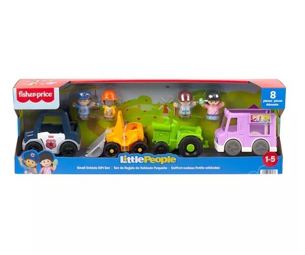 lot 161 image: NEW Fisher-Price Little People Small Vehicle & Figure Gift Set
