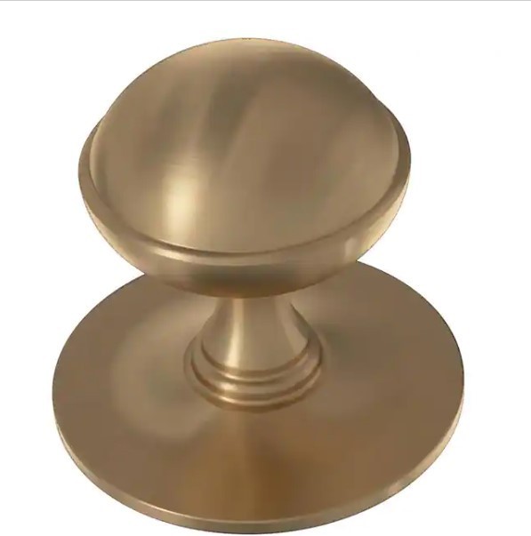 lot 280 image: NEW 12 Pack of Liberty Classic Farmhouse 1-12 in. (38 mm) Champagne Bronze Round Cabinet Knob