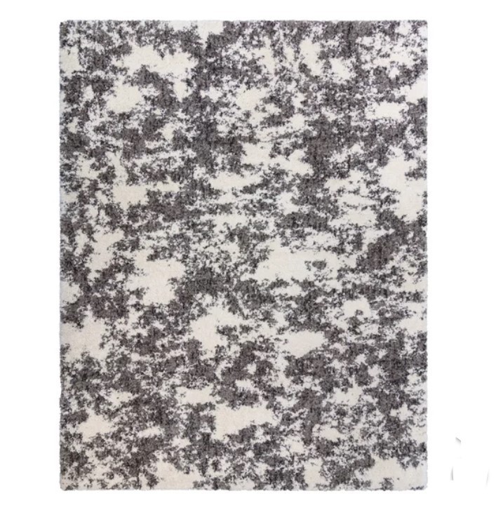 lot 127 image: Thomasville Hudson Shag Area Rug, Declan Charcoal - Rug Size 7 ft. 10 in. x 10 ft.
