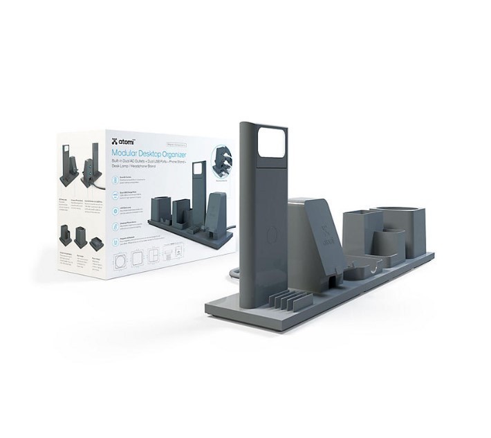 lot 205 image: NEW Atomi Magnetic Modular Desktop Organizer