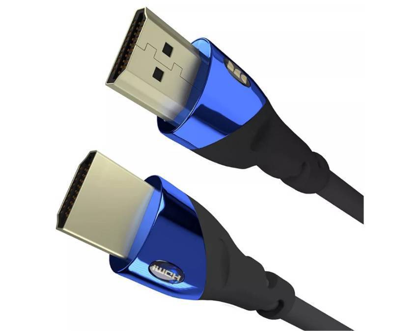 lot 816 image: Monster 8K HDMI Cable Ultra High-Speed Cobalt 2.1 HDMI Cable - 48Gbps with eARC, 8K at 60Hz for Superior Video and Sound Quality  12FT
