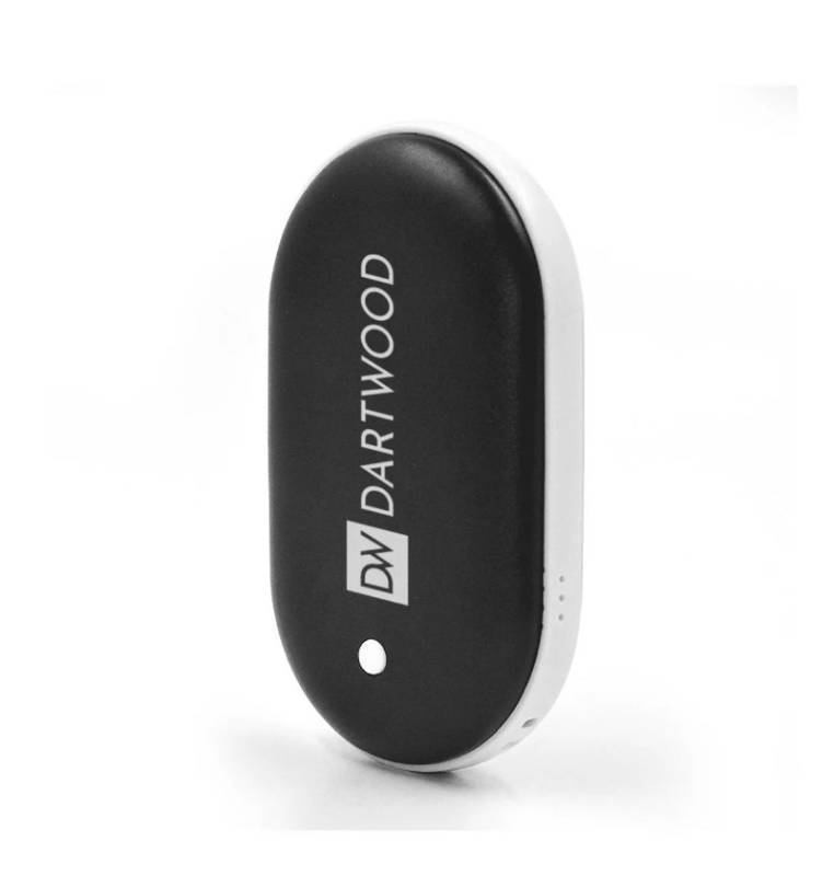 lot 837 image: DARTWOOD Rechargeable Portable Fast Heating 5200mAh Electric Hand Warmers  Warm Pocket and Power Bank