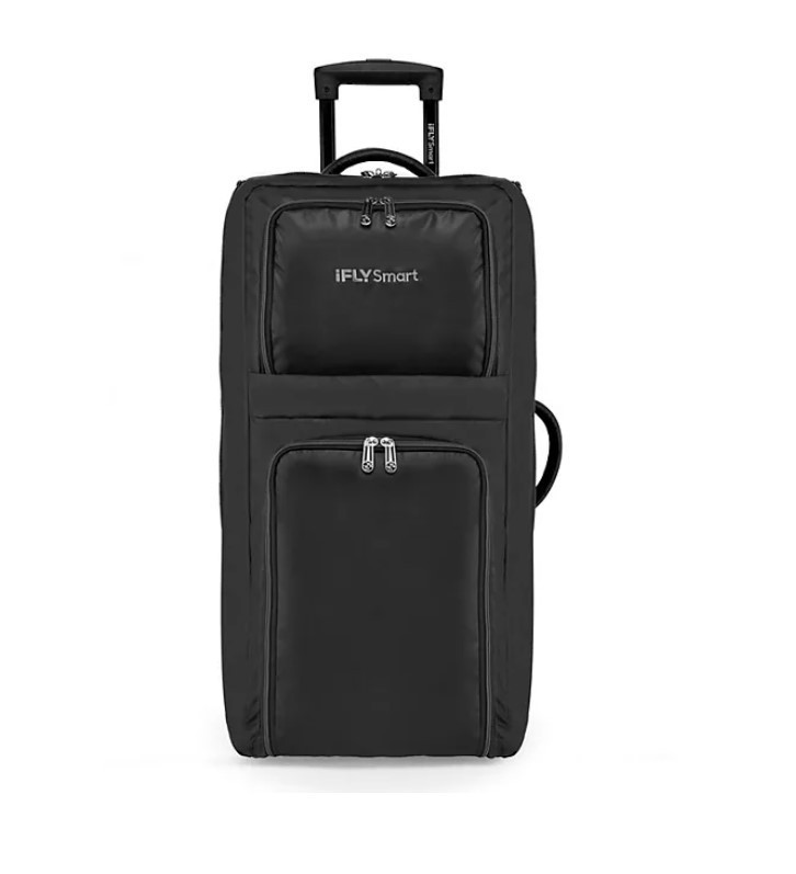lot 222 image: NEW iFLY Smart 29 Extra Large Capacity Wheeled Duffel  - Black