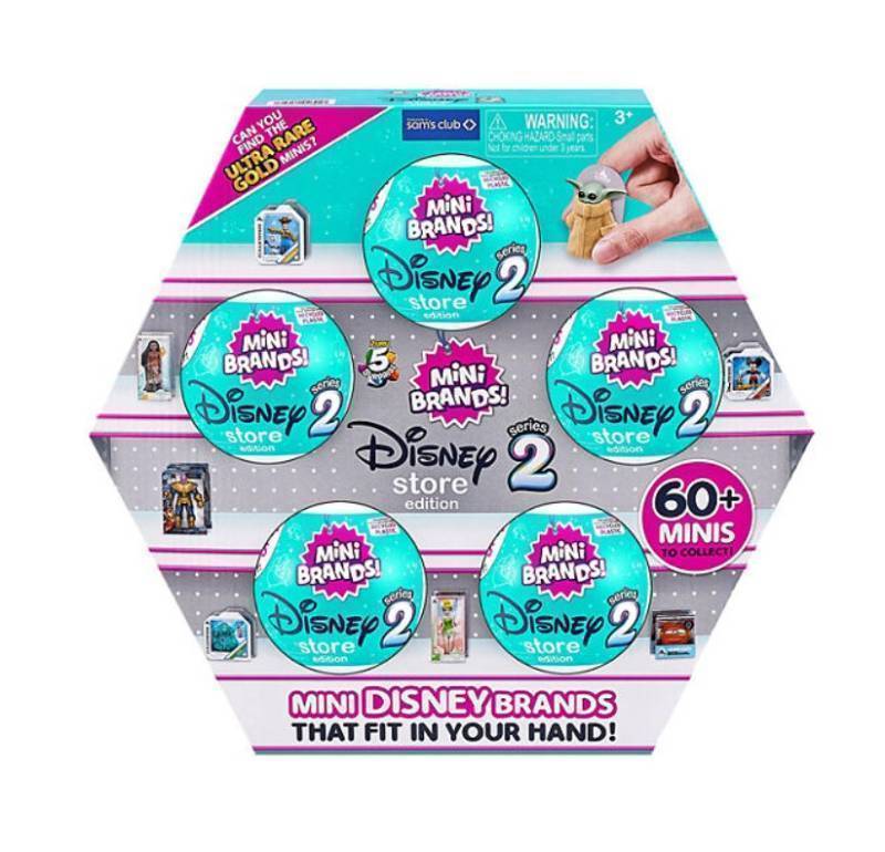 lot 397 image: NEW Zuru Miniature Disney Toy Store Collectibles (5 pk.) - Store Edition Series 2