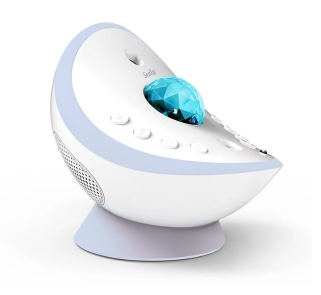 lot 138 image: NEW Sealy Kids Sleep Machine - Projector  Sound Machine w Bluetooth Speaker