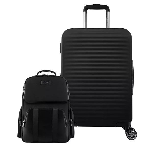 lot 256 image: NEW iFLY X Series Executive Collection 2-Piece Travel Set - Black