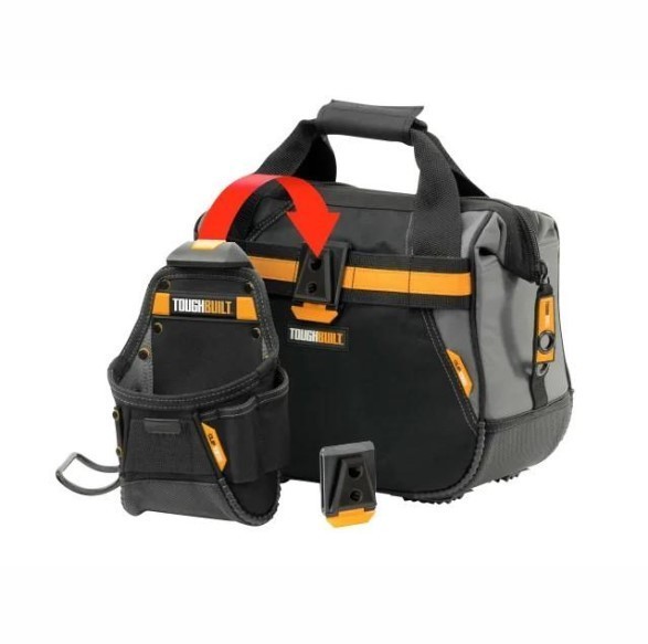 lot 259 image: NEW Toughbuilt TB-CT-170.13 13 Project Bag & Project Pouch Cliptech System