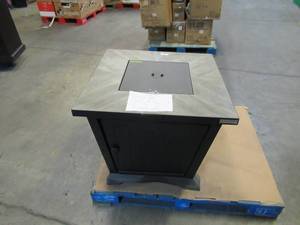 lot 85 image: Outdoor LP Propane Fire Pit - Minor Damage to Base