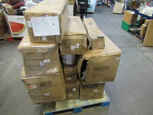 lot 89 image: Pallet of Store Overstock Vickerman Christmas Product and Returns