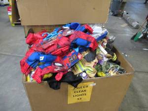 lot 122A image: Pallet of Store Overstock Store and Ecommerce Product - NEW Childrens Halloween Costumes