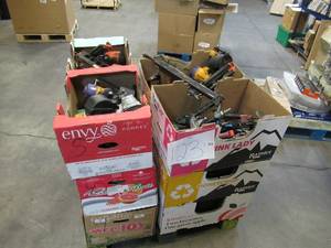 lot 123 image: Pallet of Processed USED Power Tools - Over 100 Power Tools TESTED GOOD - MISSING PARTS