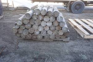 lot 42 image: pallet of log posts