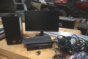lot 67 image: HP Pavilion gaming desktop