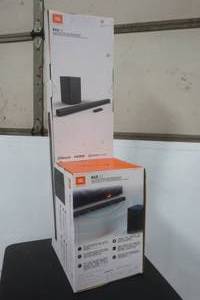 lot 96 image: JBL 2.1 soundbar and subwoofer. Bluetooth. Appears NEW in BOX