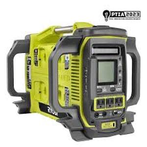 RYOBI ONE 1800-Watt Power Station Battery Inverter Push Button Battery Generator8-Port Charger (Tool-Only) Customer Returns See Pictures