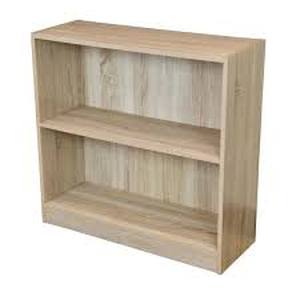 30.8 in. Sonoma Oak 3-Shelf Standard Bookcase with Footer Customer Returns See Pictures