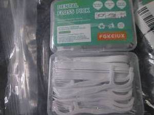 lot 24 image: 4- 4pk 50 ct Dental Floss Picks...